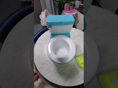 Séance d'entraînement pour bébé écologique gris/rose/bleu imprimé avec logo personnalisé