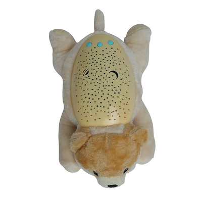 0-7 ans Bébé Dormir Doucheuse Jouet Chien Pluie Doll Avec Lumière Projectable Et La Musique