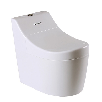 Crouchette de toilette blanche pour bébé avec éducateur de toilettes - Design imprimé