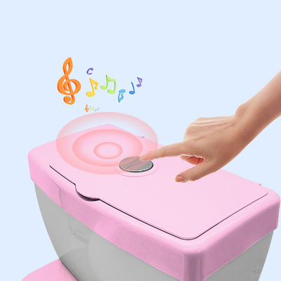 Test gris rose bleu EN71 Certifié Kit de toilettes pour bébé avec logo personnalisé