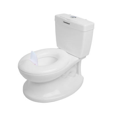 Toilette pour enfants en plastique certifiée EN71 en design ergonomique blanc rose bleu