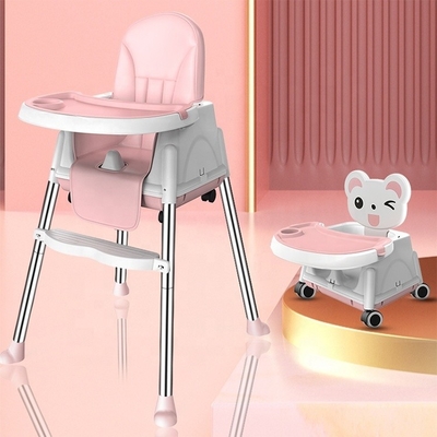 Chaise d'alimentation pour bébés portable stable, réglable