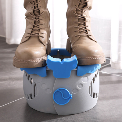 Logo personnalisé Toilette pour bébé en bleu serein avec un motif souple en PP TPE