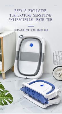 Tubes de bain pour bébés pliables multifonctionnels Sécurité domestique Plastique portable