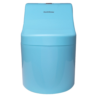Assise de bébé en plastique bleu avec logo personnalisé EN-71 certifié léger à 2,1 kg