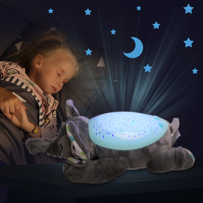 Logo personnalisé Jouet électronique en peluche éléphant bébé animal fourré 11CM-30CM