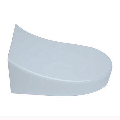 Chaise de bébé en plastique blanc pour bébé en couleur pure Conception certifiée EN71