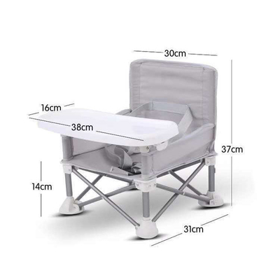 Chaise à manger pour bébé pliable portable, siège de soutien personnalisé