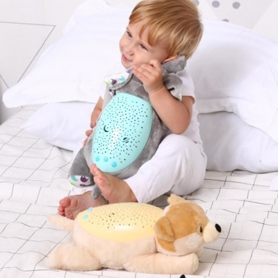 Musique jouant à des jouets en peluche pour enfants, animaux en peluche parlant