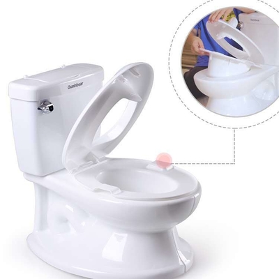 Toilette de toilette pour bébé personnalisable à l'impression blanche avec test EN71 pour la toilette pour nourrissons