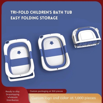 Ensemble de baignoires pour nouveau-nés en plastique TPE coussin doux pliable baignoires pour enfants