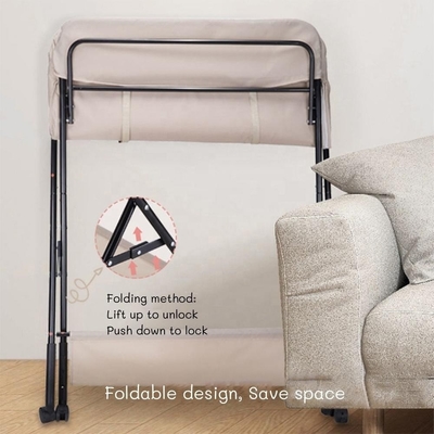 Tableau de changement de couche pliable OEM avec organiseur de pépinière réglable en hauteur