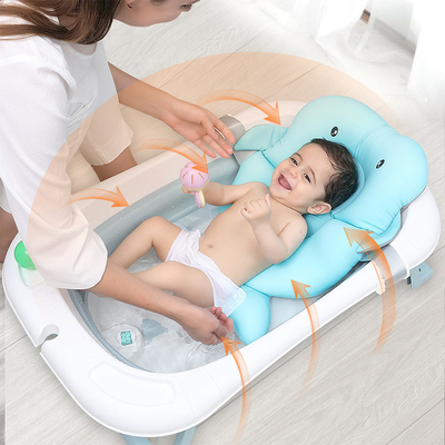 Une baignoire pour bébé pliable de 85*53*25cm, de taille ouverte, avec support OEM/ODM