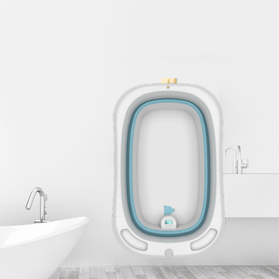Une baignoire pour bébé pliable de 85*53*25cm, de taille ouverte, avec support OEM/ODM