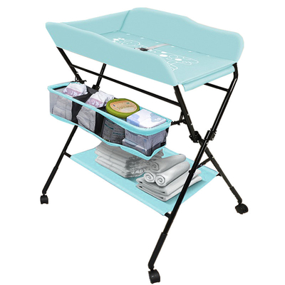 Tableau de changement pour bébé portable multifonctionnel vert