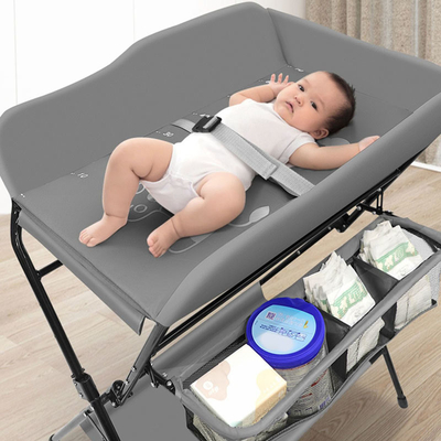 Table à langer en tissu d'Oxford et en tuyau SUS pour enfants de 0 à 3 ans