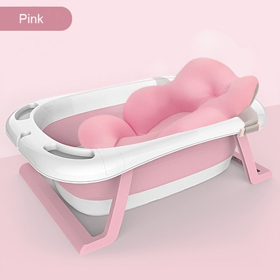 Une baignoire pour bébé en plastique pliable sans BPA, une baignoire pour enfant confortable
