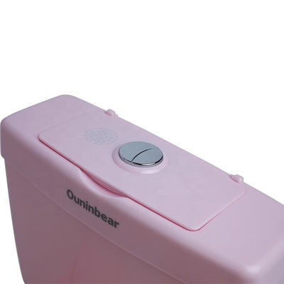 Entraîneur de toilettes pour bébés à la piscine de couleur rose pure avec certificat d'essai EN71