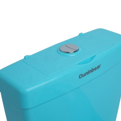 Toilette pour bébé de couleur bleue pure avec certification EN71 Conception pratique 2 en 1