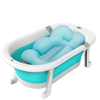 Bain de bébé rose plié de taille 79*7cm pour nouveau-nés