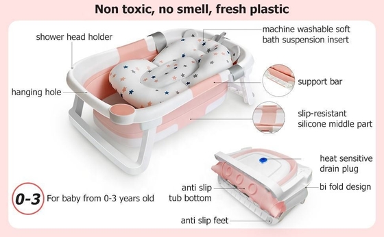 Ensemble de baignoires anti-mousse pour nouveau-nés