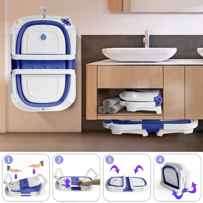 2 à 4 ans, nouveau-né, bébé, baignoire antidérapante, douche de voyage, bassin de bain