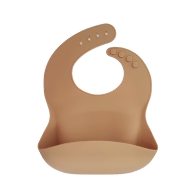 Bibe en silicone doux imprimé avec capteur de nourriture sans BPA 300*23 cm