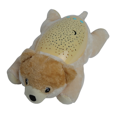 0-7 ans Bébé Dormir Doucheuse Jouet Chien Pluie Doll Avec Lumière Projectable Et La Musique