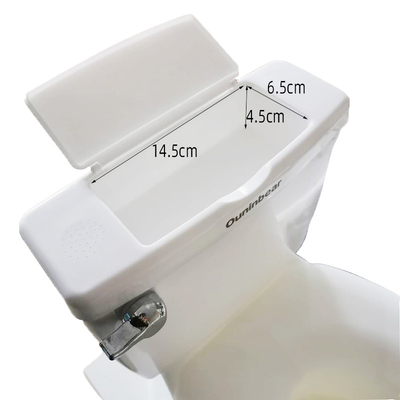 Toilette de toilette pour bébé personnalisable à l'impression blanche avec test EN71 pour la toilette pour nourrissons