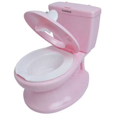 Toilette de formation pour bébés en rose certifiée EN71