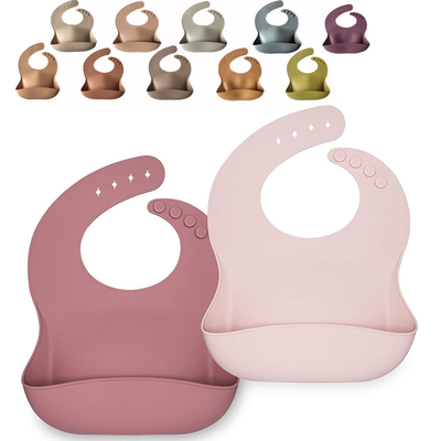 Bibe en silicone pour bébé imperméable à l'eau douce avec certificat EN71