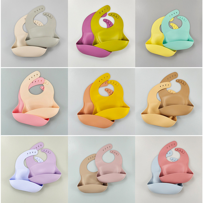 Bibe en silicone pour bébé imperméable à l'eau douce avec certificat EN71