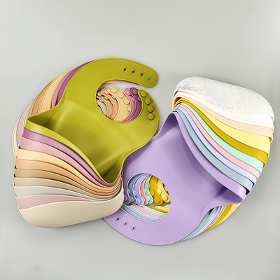 Bibe en silicone pour bébé imperméable à l'eau douce avec certificat EN71