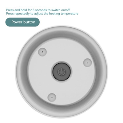 Appareil de chauffage de biberon portable à motifs solides pour l'isolation et l'alimentation du nourrisson