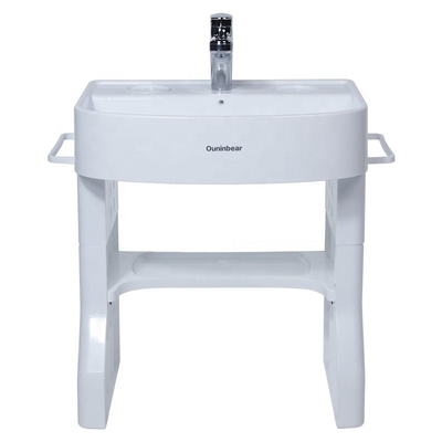 36*44.5*36cm Simulation du bassin de lavage pour bébé Hauteur réglable