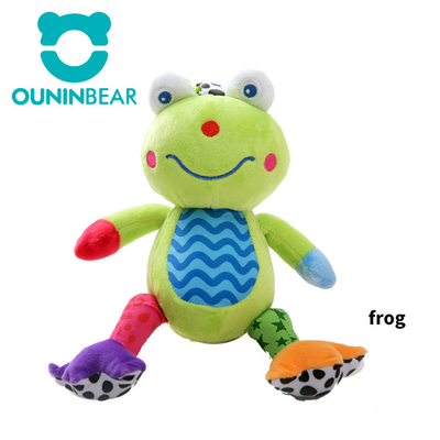 18cm-34cm jouet en peluche pour bébé doux musique en peluche parlant jouet en peluche léger