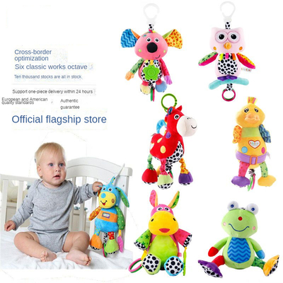 18cm-34cm jouet en peluche pour bébé doux musique en peluche parlant jouet en peluche léger