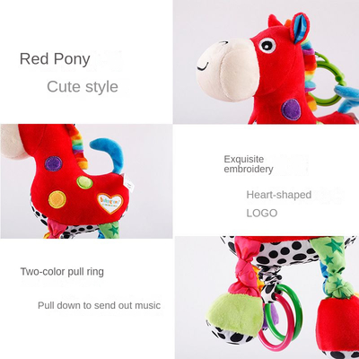 18cm-34cm jouet en peluche pour bébé doux musique en peluche parlant jouet en peluche léger