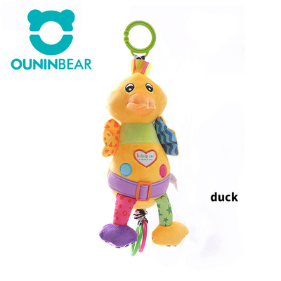Logo personnalisé jouet en peluche fourré suspendu animaux fourrés à la mode