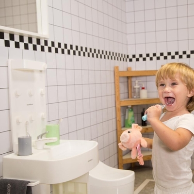 45*30*50cm évier de salle de bain pour enfants enfants intelligents apprentissage lavabo hauteur réglable