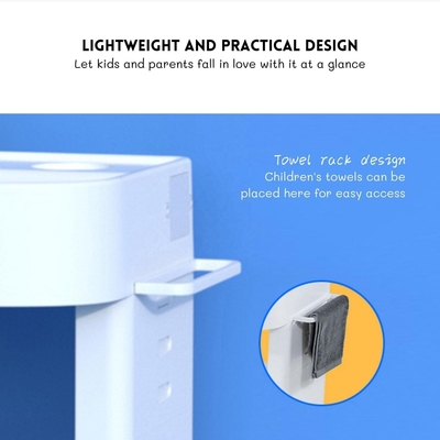 Personnalisation Cuve à main pour enfants Cuve à laver pour enfants Jouez à l'évier avec eau courante et lumière LED