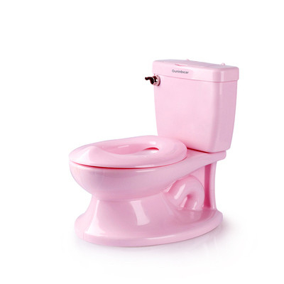 Salle de bain imprimée écologique rose/blanc/bleu pour bébé avec certificat EN-71