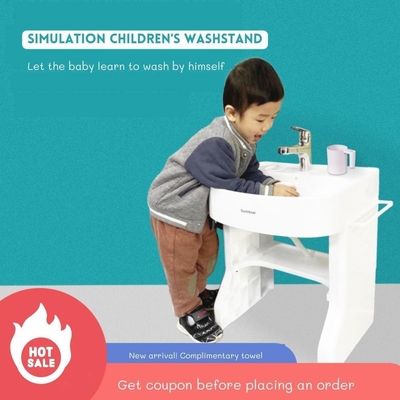 Logo personnalisé Lavabo en plastique pour tout-petits
