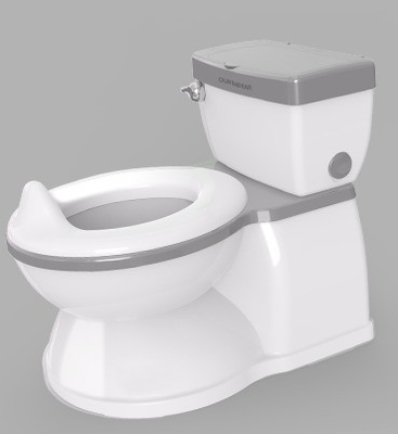 Logo personnalisé Baby Potty Toilet Trainer EN71 Certifié en plastique PP solide en couleurs multiples