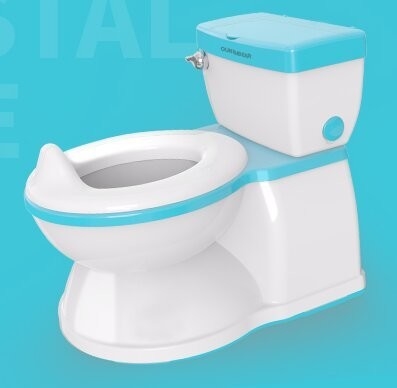 Logo personnalisé Baby Potty Toilet Trainer EN71 Certifié en plastique PP solide en couleurs multiples