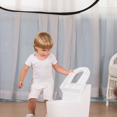 Couleur personnalisée Eco-friendly Baby Potty Toilet avec certification EN-71 et personnalisation du logo
