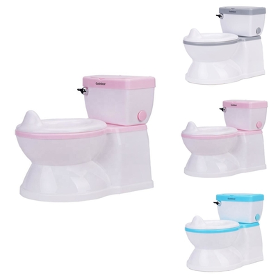 Salle de bains pour bébés écologique avec certificat EN-71 en gris/rose/bleu