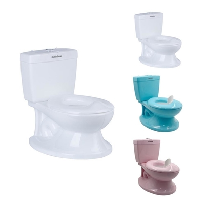 Toilette en plastique pour bébé de style simulation avec logo personnalisé