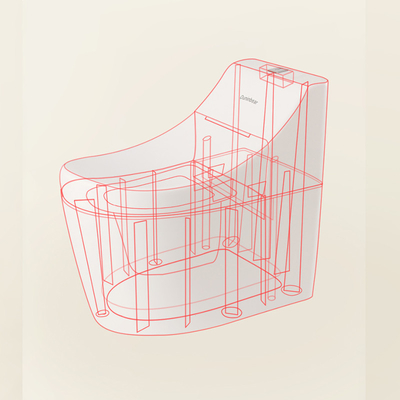 Salle de bain pour bébé écologique avec motif d'impression - certifié EN-71