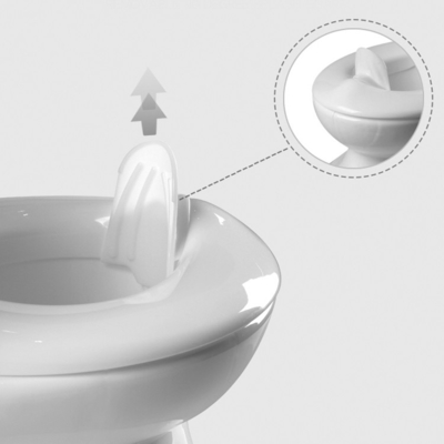 Assise toilette en PP pour bébé avec logo personnalisé EN-71 certifié léger pour enfants